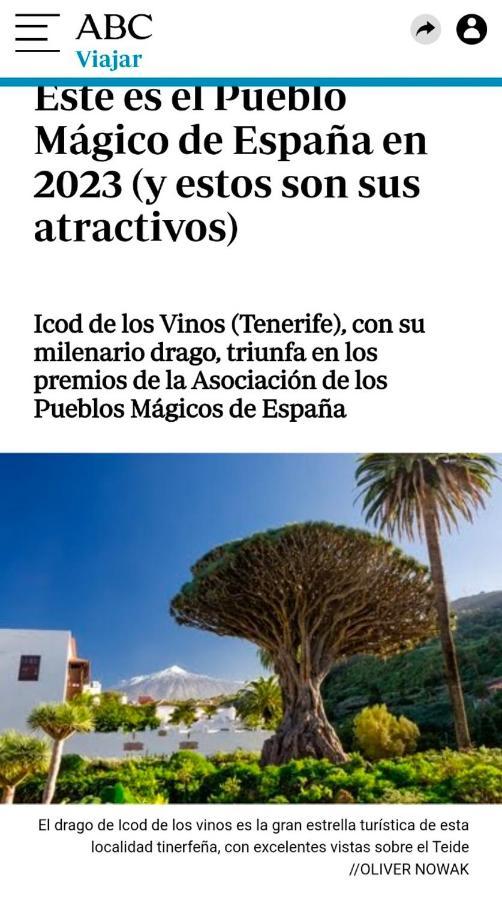 Acogedor Estudio En Playa San Marcos, Icod De Los Vinos Apartman Kültér fotó
